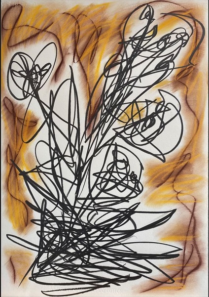 [2023] Untitled, Pastel·Grap...paper ,Size Unknown